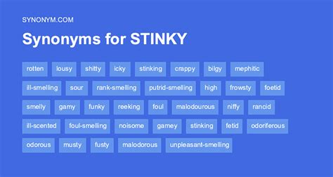 tinkering synonym|slang for stink.